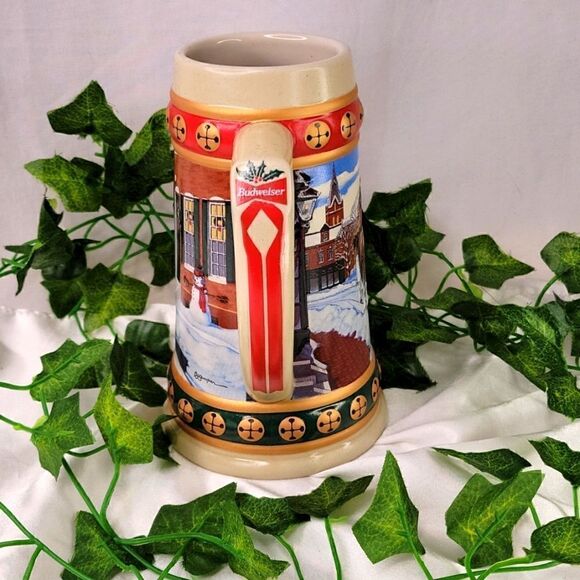 Budweiser. 1993 Hometown Holiday. Handcrafted in Brazil. Like New/Never Used - Picture 4 of 10